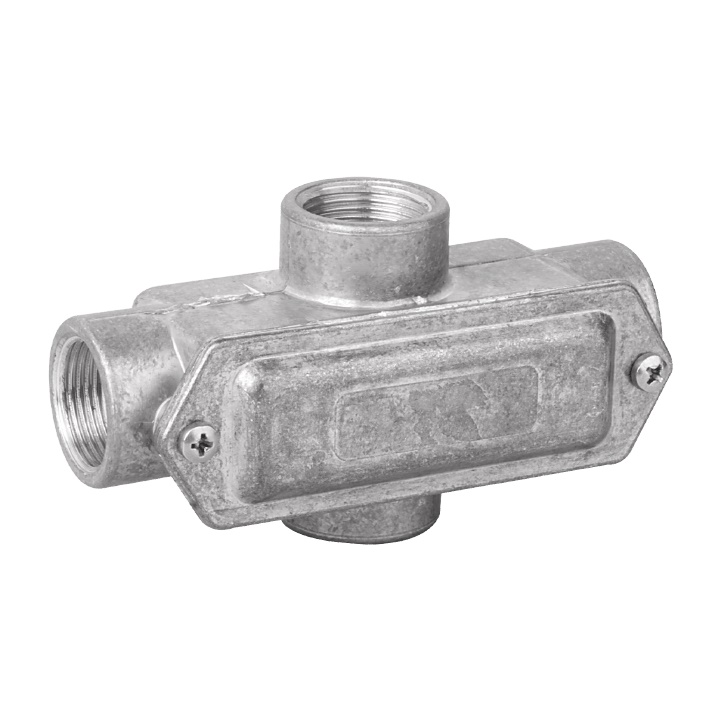 SCATOLA IN AL 4 VIE G IP65   (E)
