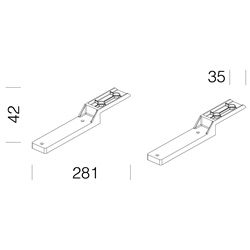 STAFFE SUPPORTO DRIVER ACC.198 RAL7