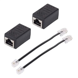 2 X RJ45 TO M12 D CODED 1M ADAPTER