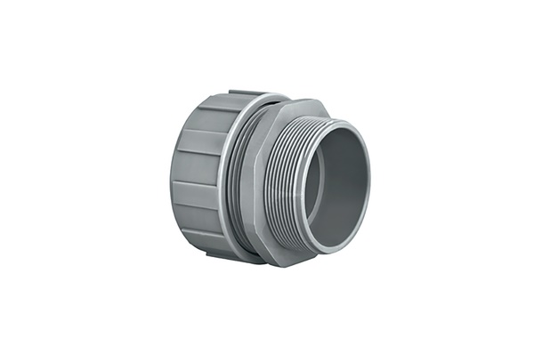 Raccordo tubo PSR63-S-M63 PA66 filettatura maschio fisso resistente solventi oli IP65-67 guaine PSR/PSRSC