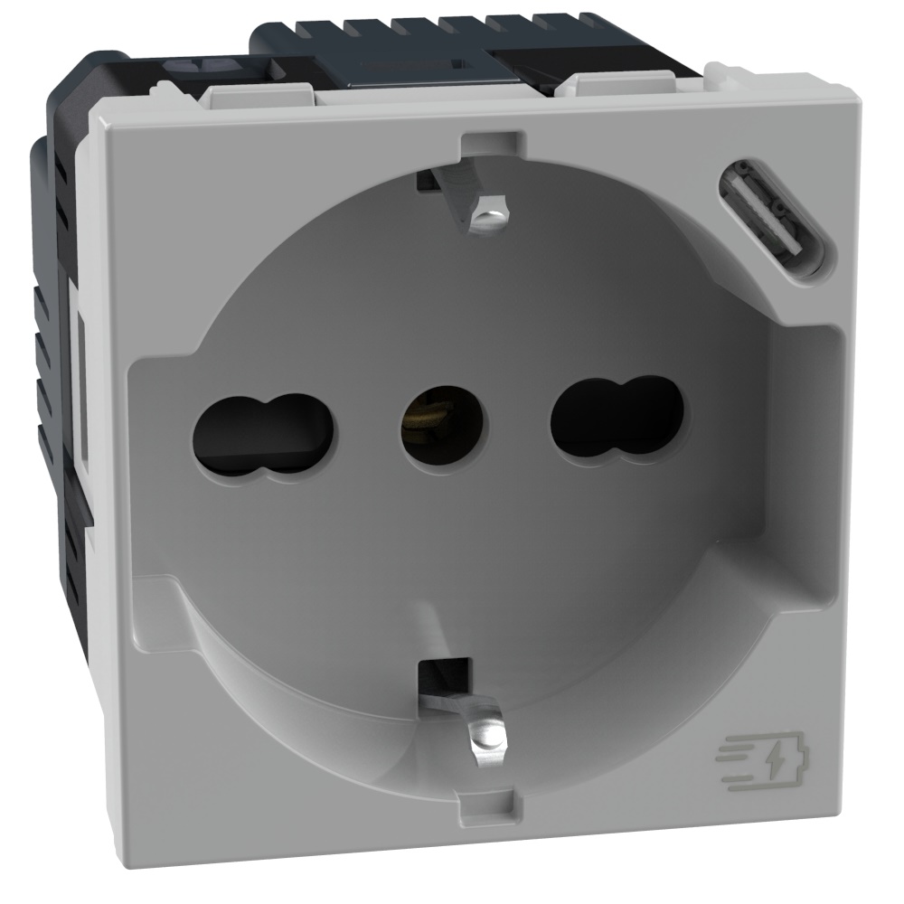 MATIXGO - PRESA ITA P40+USB 18W TIP