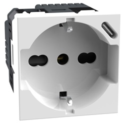 MATIXGO - PRESA ITA P40+USB 18W TIP
