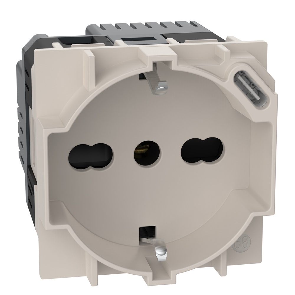 L.NOW - PRESA ITA P40+USB 18W TIPOC