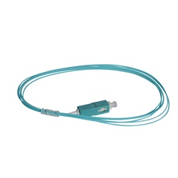 Pigtail fibra ottica multimodale OM4 50/125 µm connettore SC PC 2 metri rete alta velocità