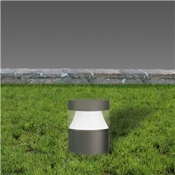 Faretto LED 5W luce fredda grafite per illuminazione decorativa esterni