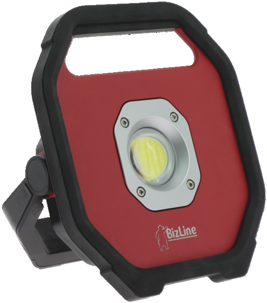 Faretto LED ricaricabile 25W illuminazione temporanea cantiere design compatto autonomia lunga