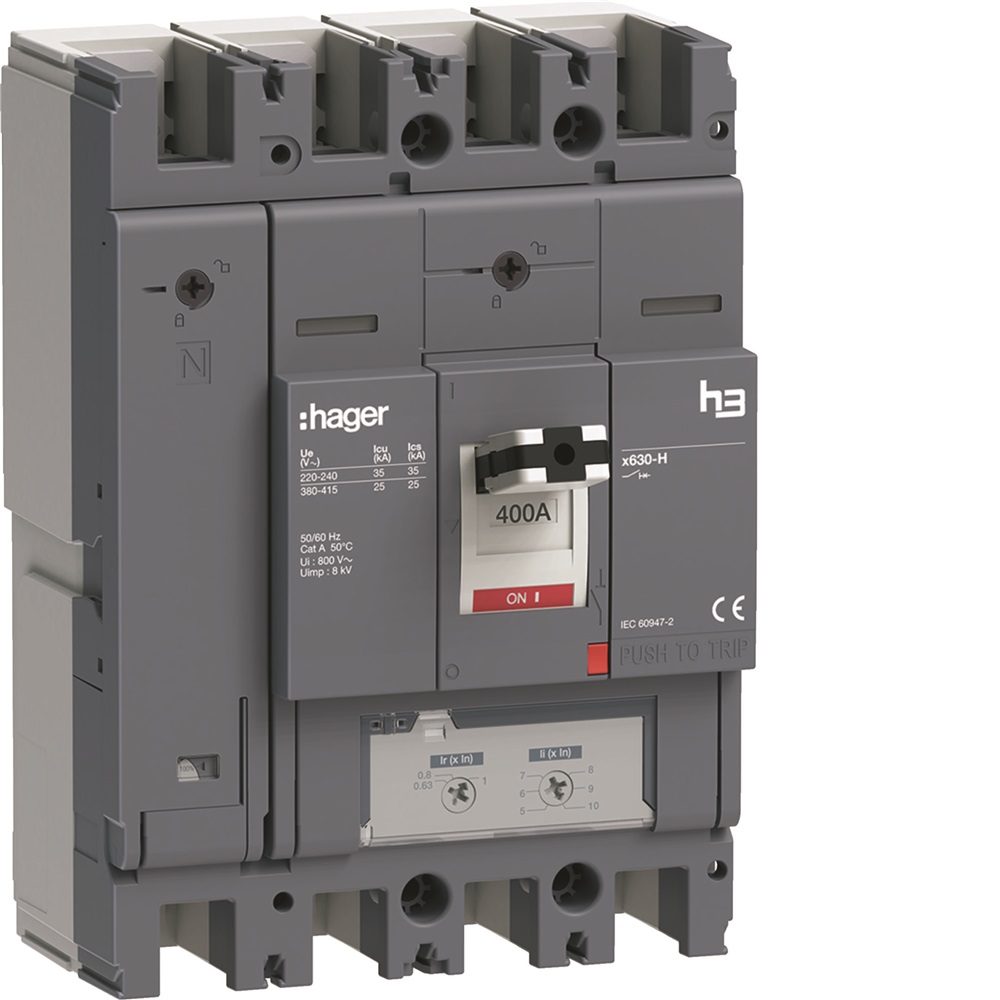INT AUT H3 X630 TM 4P 400A 25KA N R