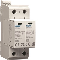 SPD T1+T2 2P TN-S/TT 12,5CON CONT A