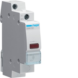 1 SEGNALATORE LUMINOSO ROSSO 1 12-4