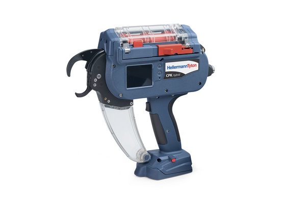 Fascettatrice automatica ibrida CPK elettrica/batteria 18V per cablaggio industriale e imballaggio