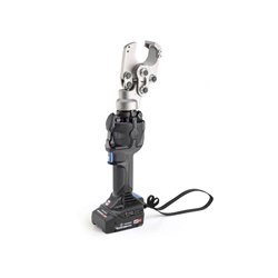 Utensile oleodinamico a batteria tranciacavi biassiale taglio cavi rame alluminio fino 32 mm con LED e aggancio batteria automatico