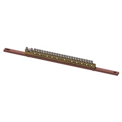 Collettore di terra B600 per quadri componibili QDX 630L fino 630A IP43 uso industriale