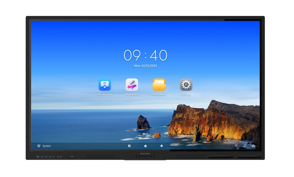 Monitor Interattivo 65 DS-D5B65RB/EL alta qualità immagini 2000 ingressi video uso professionale