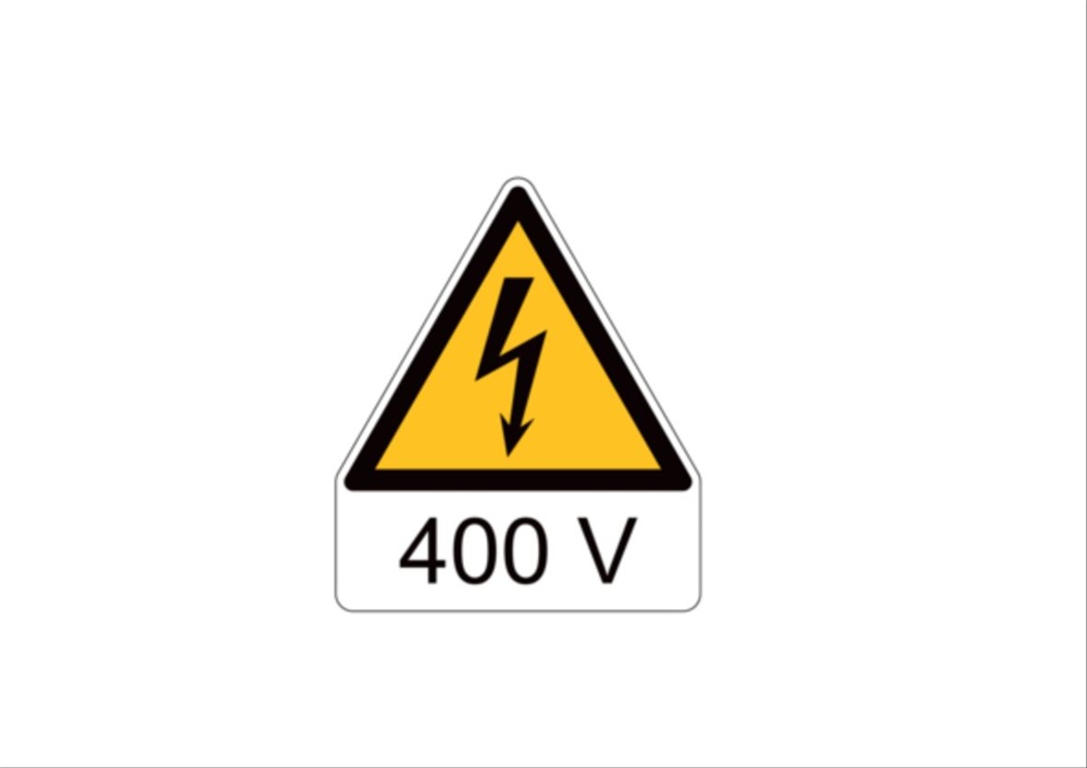 Etichetta avvertimento WST-TSW 100mm per macchinari