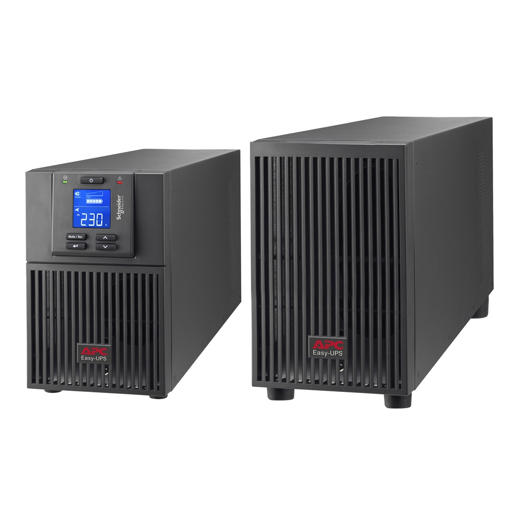 UPS on-line 1000VA 900W torre 230V 4 prese IEC C13 LCD protezione energia continua uffici industriale