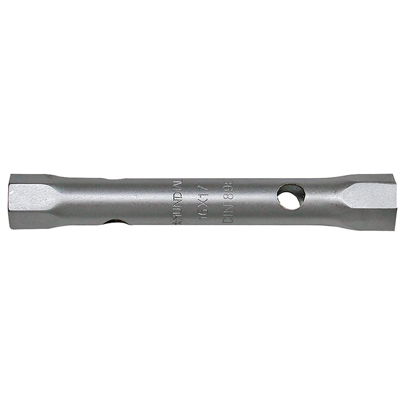 Chiave tubo doppia profilo esagonale 6x7 mm compatta resistente per elettricisti