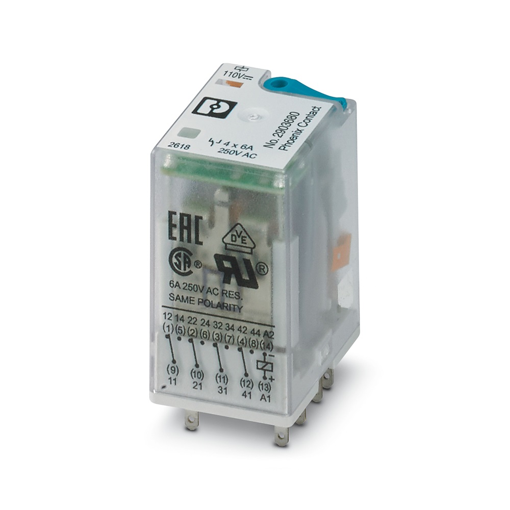 REL-IR4/LDP-110DC/4X21 RELE SINGOLO