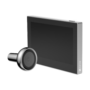 Spioncino Smart Wi-Fi Argento per porte controllo accessi sicurezza domestica