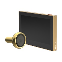 Spioncino digitale Wi-Fi HP2 Gold schermo interno colori sicurezza domestica elegante