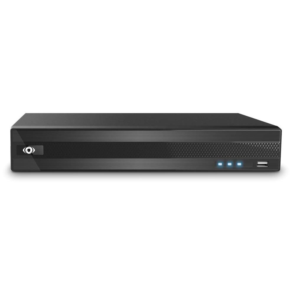 NVR 8 FLUSSI IP   8 MPX, NO HDD, X