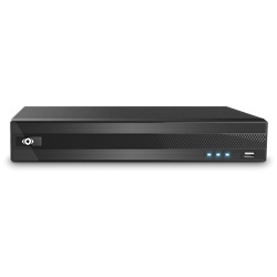 NVR 8 FLUSSI IP   8 MPX, NO HDD, X