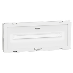 Lampada emergenza Exiway Smartled WALL 750 lm durata selezionabile IP65 parete ambienti interni ed esterni