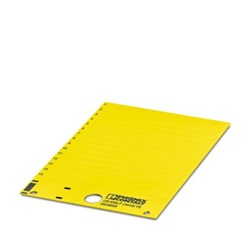 Etichetta gialla 35x9mm unisheet Phoenix Contact