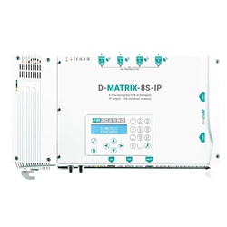 Centrale compatta D-MATRIX-8S-IP 8 ingressi transponder IPTV IP industriale civile