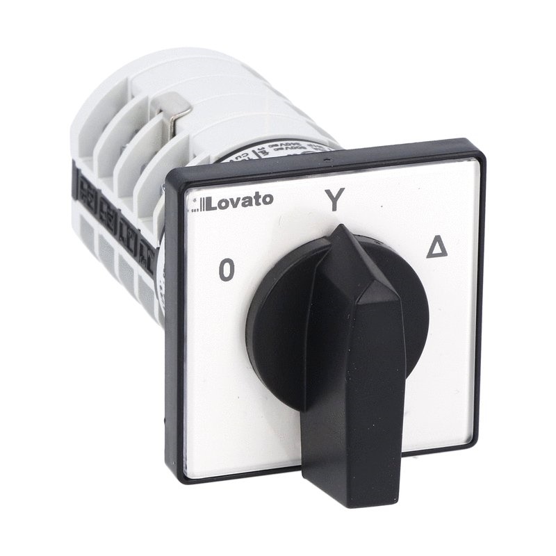 Avviatore commutatore a camme serie GN 20A montaggio frontale per motori Stella-Triangolo