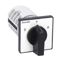 Avviatore commutatore a camme serie GN 20A montaggio frontale per motori Stella-Triangolo