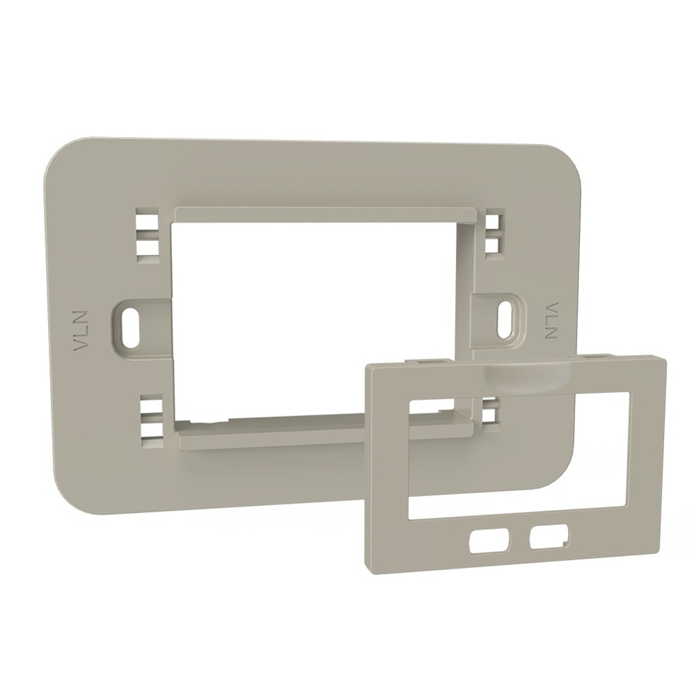Kit montaggio termostato Keo LCD placca Vimar Linea Canapa per installazione semplice