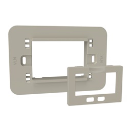 Kit montaggio termostato Keo LCD placca Vimar Linea Canapa per installazione semplice