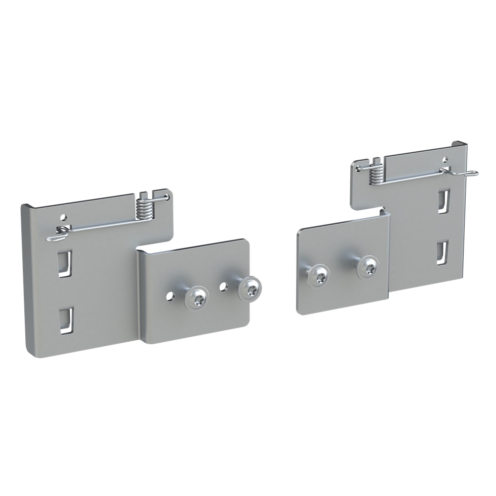 Staffa montaggio 220x200x20 mm per quadri elettrici AD1034 AD1053