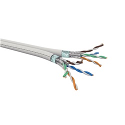 CABLE CAT6A 2X4P AWG23 F/FTP LSOH D