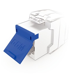 24PCS SHUTTER / OBTURATEUR NKJ BLEU