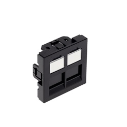 PLASTRON DROIT 2PORTS KEYSTONE VIDE