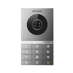 Postazione esterna controllo accessi digitale con tastiera numerica 12 pulsanti e lettore card resistente agenti atmosferici