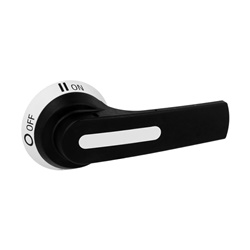 Maniglia blocco porta nera leva 125mm sblocco per GLC160-315A IP66 IP69K NEMA 4X