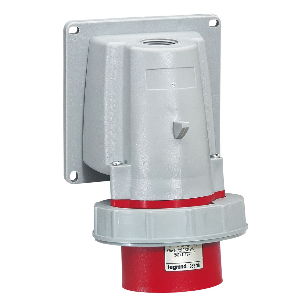 SPINA FISSA 90 GRADI IP67 32A 3P+N+