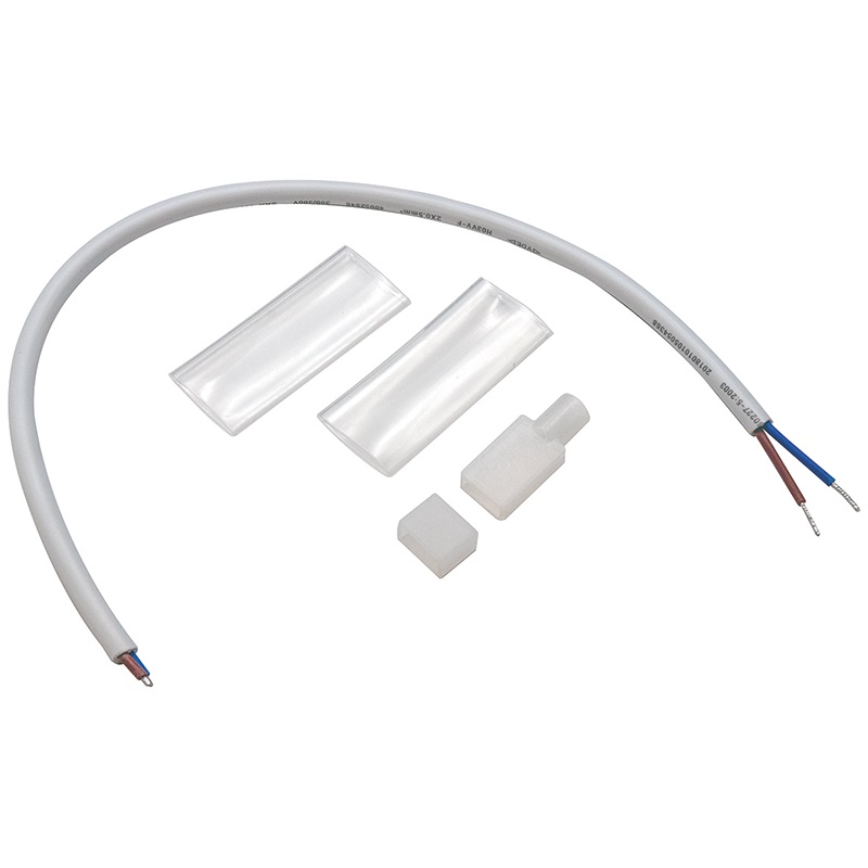 Kit chiusura strip LED COB 220V protezione duratura polvere umidità impianti illuminazione