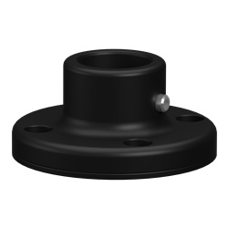 Supporto montaggio universale metallo nero IP66 per colonne luminose Harmony XV4 XV6 XVB7