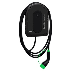 Stazione ricarica Schneider Charge Pro 7,4-22kW cavo integrato Wi-Fi RFID casa flotte