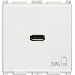 ALIMENTATORE USB C 60W PD BIANCO