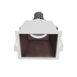 INCASSO GU10 1X13W QUADRATO BZ