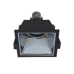 INCASSO GU10 1X13W QUADRATO CR