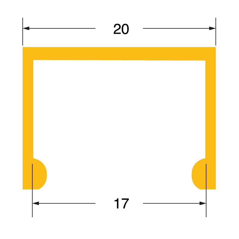 Canalina quadrata 2m resistente per impianti elettrici civili e industriali protezione cavi ordine impianti