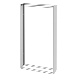 Quadro componibile QDX 630L parete 630A IP43 pannelli laterali 1000x300