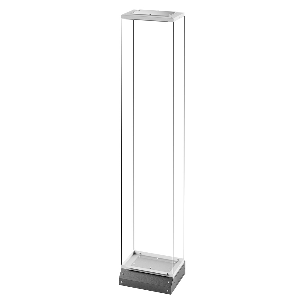 BASE E TESTATA - PER VANO ESTERNO - QDX 630 L - 400x300mm