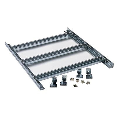 Mounting frame ARIA 43 2 file 24 TE supporto robusto per quadri elettrici industriali