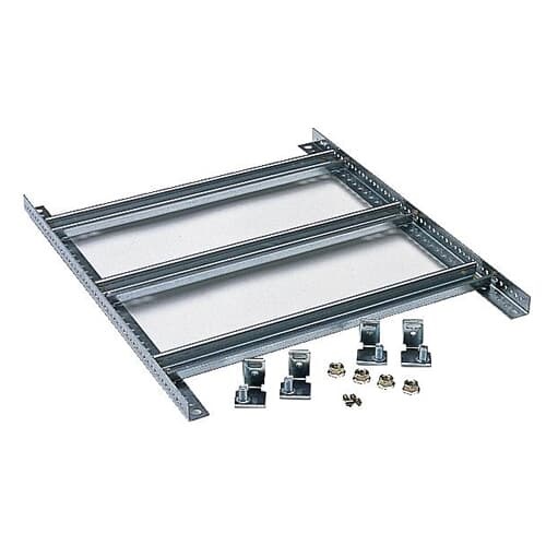 Chassis e binari DIN ARIA54 54TE 3 file 18 TE montaggio componenti elettrici industriale civile